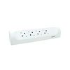 Asztali elosztósor sarokba 3680W 4x2P+E/230V 16A fehér IP20 PerfectFit LEGRAND - 694503