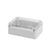 Doboz falonkívüli átlátszó fedéllel műanyag 200mm x 254mm x 98mm IP56 szürke 44CE GEWISS - GW44428
