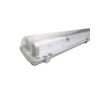 Fénycsöves lámpatest védett  LED-csőhöz falonkívüli 2x 36W 220-240V G13 IP65 Ramiris - JF6236