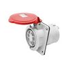 Ipari aljzat, beépíthető 5P 63A 400V IP44/IP54 50/60HZ 6H GW63221H GEWISS