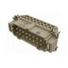 Ipari csatlakozó betét apa 32P 16A 500V csavaros csapos termoplaszt-betét Han 16E-sti-s HARTING - 09330162611