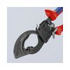 Kábelvágó mechanikus racsnis 32mm-max. kábelátmérő 240mm2-max. 250mm-hossz KNIPEX - 9531250