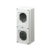 Kombinációs dugalj doboz műanyag 120mm x 280mm x 92mm IP55 szürke IB GEWISS - GW66742