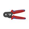 Krimp fogó önbeálló 0.08-10mm2 négyszögletes préselés-présforma mechanikus KNIPEX - 975304