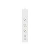 Okos asztali dugaljsáv (Tuya Wi-Fi) 16A 3x2P+E/230V 4xUSB téglalap fehér Modee - MSC-SC3W1,5M1,5