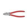Oldalcsípő fogó 62HRC max.d4/2,8/2mm piros-kék szigetelés normál 160mm KNIPEX - 7001160