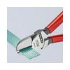 Oldalcsípő fogó 62HRC max.d4/2,8/2mm piros-kék szigetelés normál 160mm KNIPEX - 7001160