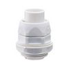 Tömszelence Diflex csőhöz 12.5mm-átmérő PG7 egyenes polipropilén (PP) szürke IP54 DF GEWISS - DX54408