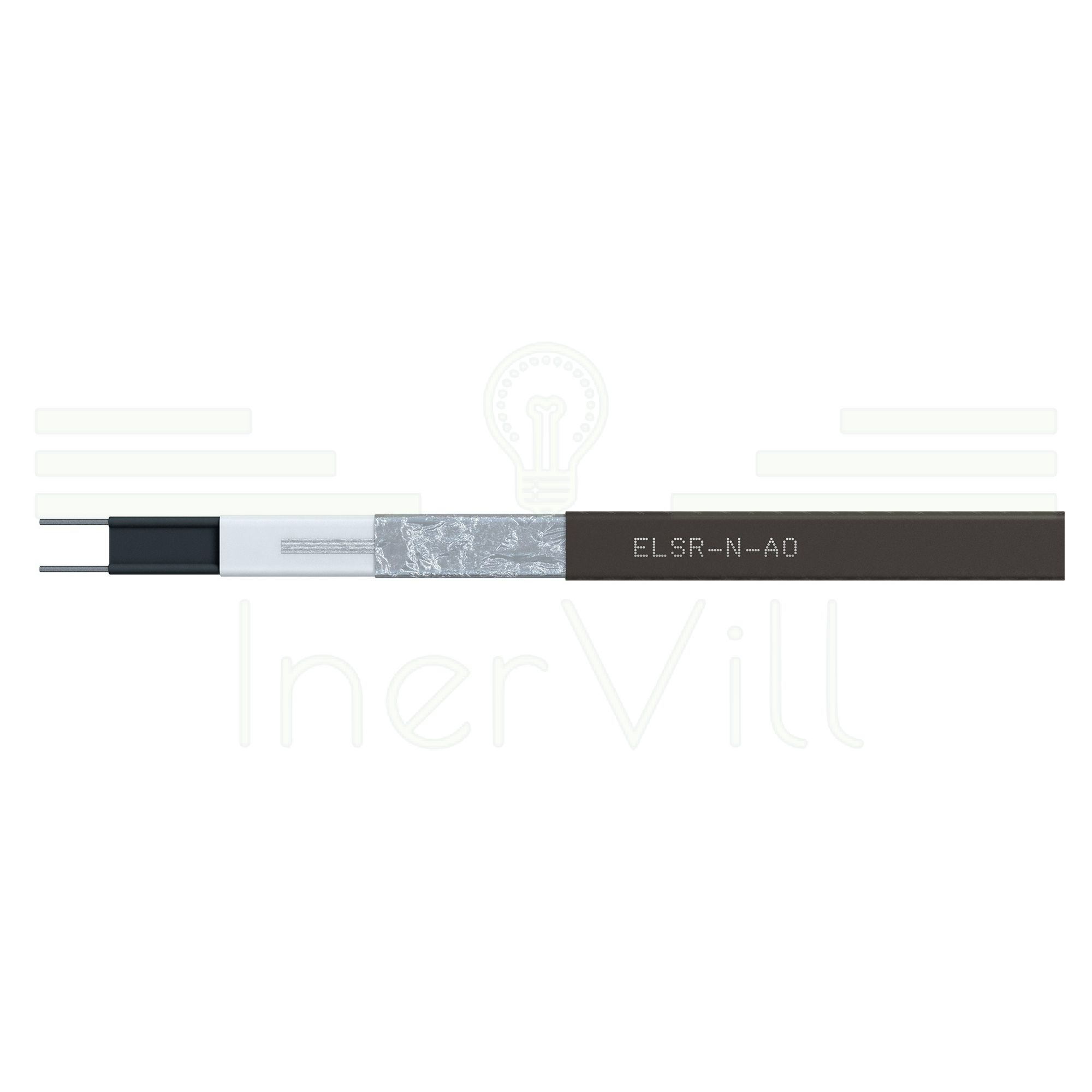 Fűtőkábel alufólia árnyékolással (Ex) párhuzamos önszabályozó 30W/m 230V 80°Cmax. ELSR ELTHERM - ELSR-N-30-2-AO