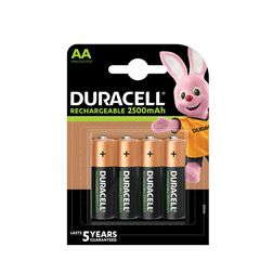 Ceruza akkumulátor 2500mAh nikkel-fém-hidrid Mignon(AA/R6) AA R2U DURACELL - AKKUAA2500B4