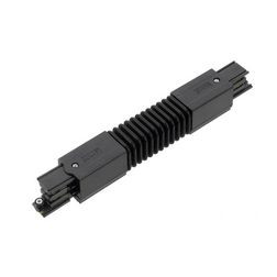 Flexibilis sarokelem 3F világítási sínhez 16A 230-400V 3F falonkívüli fekete XTS 23-2 LIVAL - 19170232