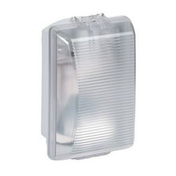 Hajólámpa szögletes falonkívüli 1x 75W 110-230V E27 900lm 2700K IP54 Plexo LEGRAND - 062400