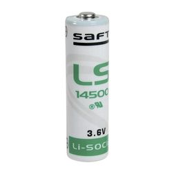 Ipari elem lítium-thionyl-klorid (Li-SoCl2) 3.6V lítium Mignon(AA/R6) SAFT - LS14500