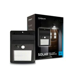 LED fali lámpatest 5m-érzékelő  szolár 3,7V/1,2Ah/Li-ion falonkívüli 1x 3,7V DC 100lm 6000K Modee - ML-WS105