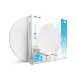 LED fali/mennyezeti lámpatest távirányítóval DIM falonkívüli 2x 27W 175-265V AC A-C201 Modee - ML-CLA3CCT54W-C201
