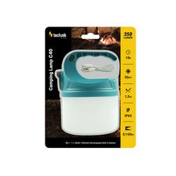 LED kempinglámpa 350lm 5/100m 10h 1,2Ah/Li-ion USB IP65 1x tölthető akku teleppel műanyag Modee - MT-C40