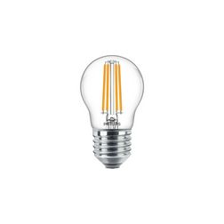 Led kisgömb E27 60 PHILIPS CorePro LEDLuster ND 6.5-60W 806lm P45 E27 827 CL G filament - 929002029092