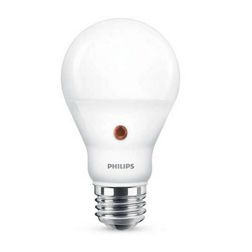 LED lámpa A60 körte A 6,5W- 60W E27 806lm 840 220-240V AC 25000h 250° LED DuskToDawn Philips - 929001383701