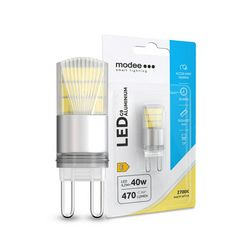 LED lámpa alumínium T20 4,2W- 40W G9 400lm 827 220-240V AC 50000h 300° 2700K Modee - ML-G9A2700K4,2WB1