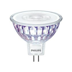 LED lámpa DIM tükrös MR16 7W- 50W GU5.3 621lm 827 DIM 12V AC 25000h Master LEDspot Value Philips - 929001903402
