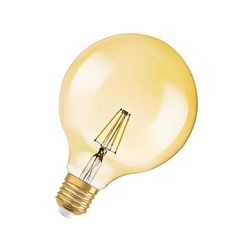 LED lámpa filament arany gömb 4W 36W 220-240V AC E27 420lm 824 320° 15000h LED 1906 LEDVANCE - 4099854091179