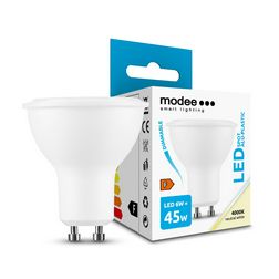 LED lámpa spot alu-műa tükrös PAR16 6W- 45W GU10 550lm 840 DIM 220-240V AC 25000h 110° Modee - ML-GU10P4000K6WDN