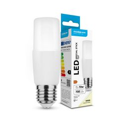 LED lámpa stick T37 egyfejű cső 7.9W- 70W E27 700lm 840 220-240V AC 25000h 200° 4000K Modee - ML-T374000K7,9WE27N
