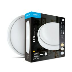 LED mennyezeti lámpatest távirányítóval 3CCT DIM falonkívüli 1x 24W 220-240V AC S-R102 Modee - ML-CLA3CCT24W-R102