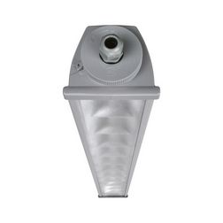 LED porpáramentes lámpatest 3700-6000lm falonkívüli 21-38W 4000K IP65 80000h Acciaio Reg Beghelli - A236RD