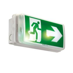 LED vészvilágító állandó/készenléti 1W 220-240V AC fali 110lm-vész IP65 XT100E ABB - 7TCA091160R0499