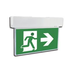 LED vészvilágító állandó/készenléti +piktogram 5.5W 220-240V AC mennyezeti MLX JM 210LED HUNILUX - HL0016603