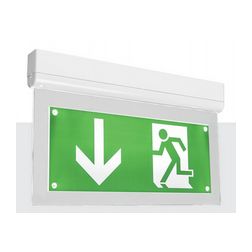 LED vészvilágító állandó/készenléti piktogramkészlettel 230V AC SIGNAL SG-K NORMALUX - SIGNALSGK