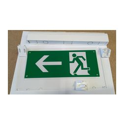 LED vészvilágító készenléti piktogramkészlettel 230V AC 1h-szigetüzem IP20 SIGNAL SGE-K NORMALUX - SIGNALSGEK