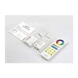LED vezérlő+távirányító készlet RGB+CCT RF távirányítóval RF 12-24V/ 12-24V 15A-max. IP20 MiBoxer - CL90076
