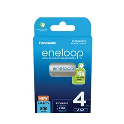 Mikro akkumulátor NiMH (4db) 1.2V 800mAh HR03 Micro(AAA/R03) AAA eneloop Panasonic - BK-4MCDE/4BE