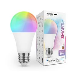 Okos LED lámpa A60 (Tuya Wi-Fi) körte A 9,4W- E27 806lm DIM 220-240V AC 15000h 180° Modee - MSL-G9.4WE27RGB