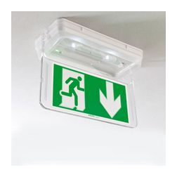 Süllyesztőkeret álmennyezetbe XT100E-vészvilágítóhoz fehér műanyag 240mm 445mm x 75mm x ABB - 7TCA091360R0486